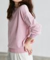 163cm / ライトピンク / ボートネック / M