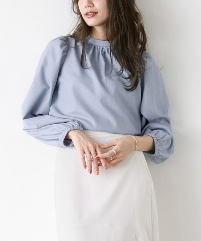 165cm / 杢ブルー / M