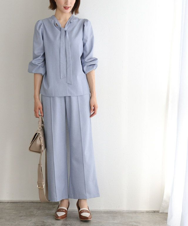 163cm / 杢ブルー / M