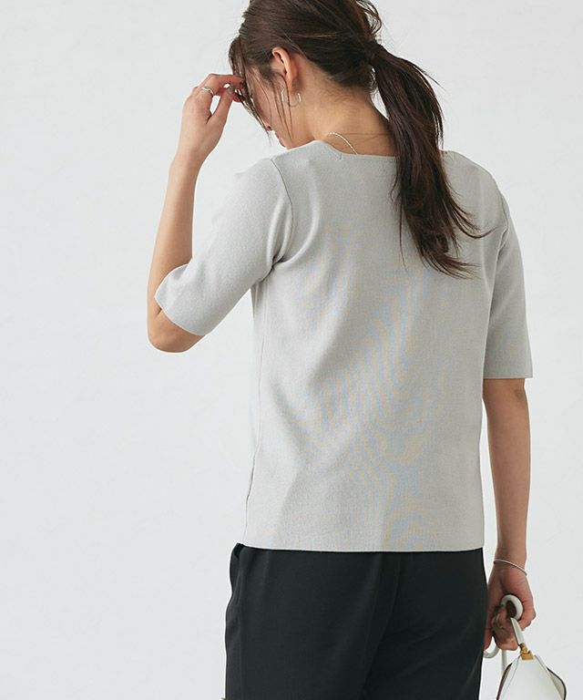 166cm / グレー / スクエアネック / M