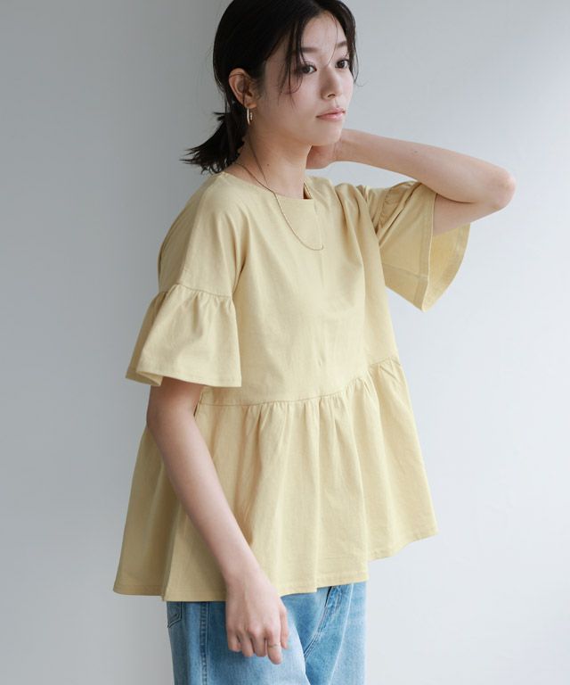 167cm / クリームイエロー / M