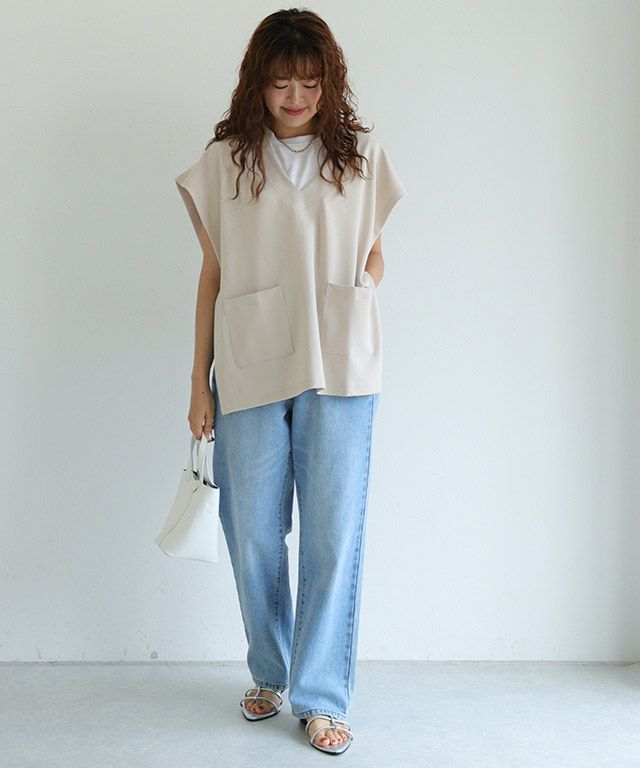 157cm / アイボリー / M