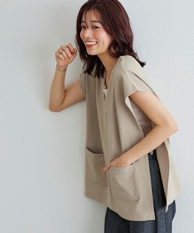 167cm / グレージュ / M