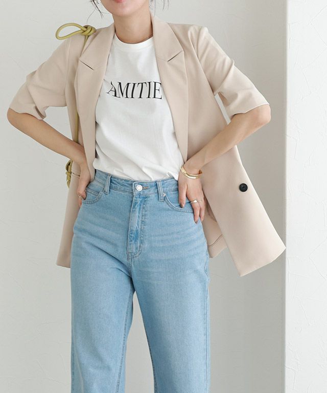 166cm / オフホワイト×ブラック / M