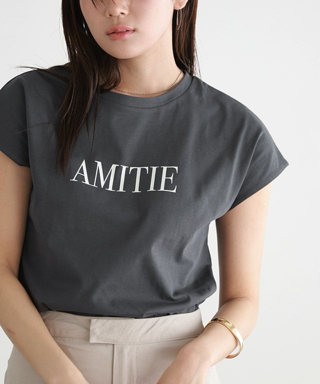 166cm / チャコール×アイボリー / M