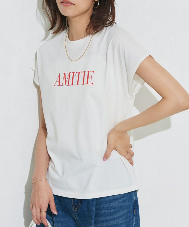 167cm / オフホワイト×レッド / M