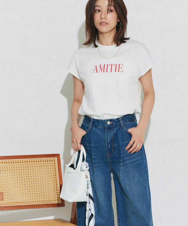 167cm / オフホワイト×レッド / M