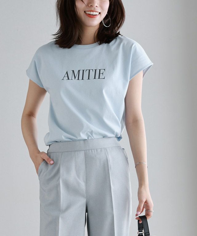 167cm / サックス×チャコール / M