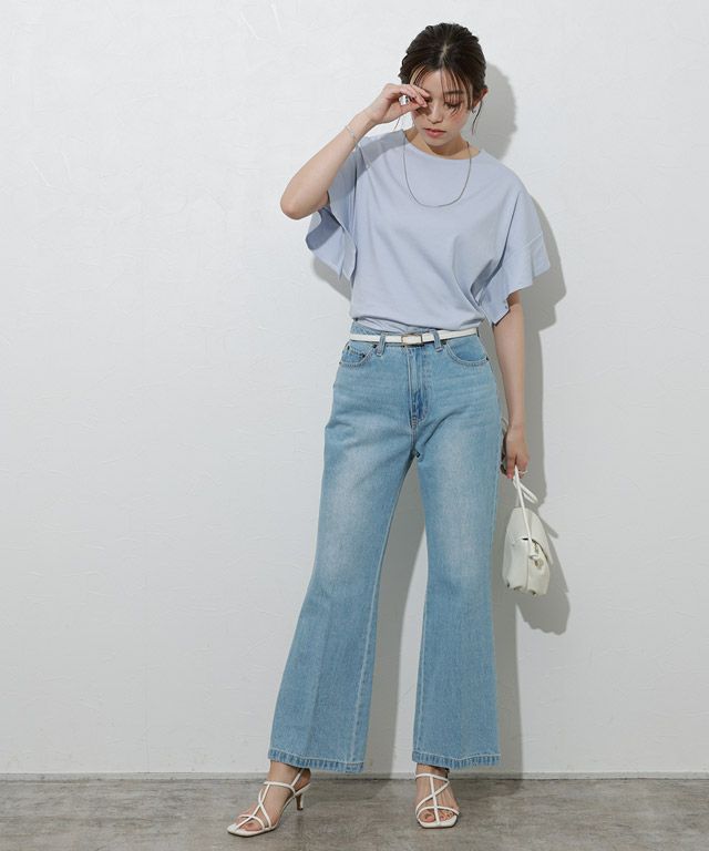 167cm / ライトブルー / M