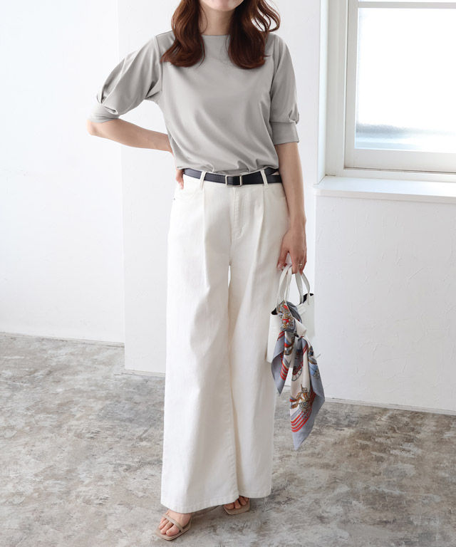 167cm / ライトブルー / M