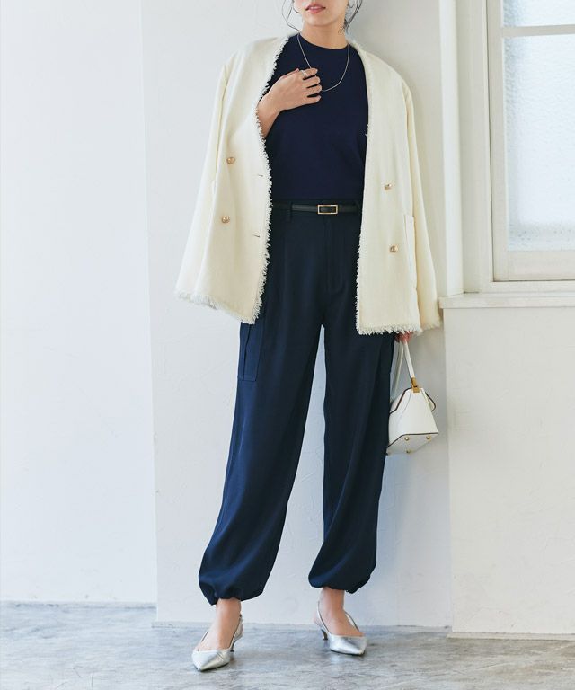 167cm / ネイビー / M