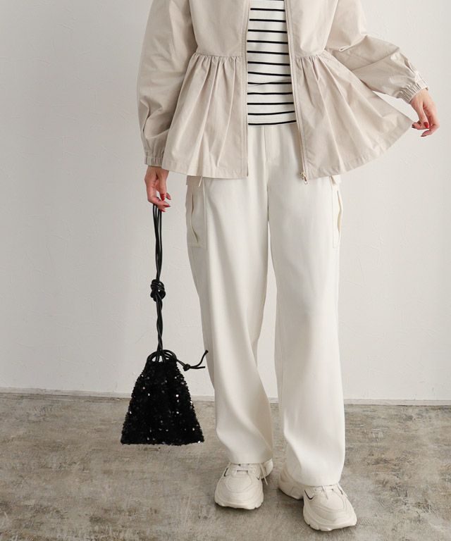 163cm / アイボリー / M