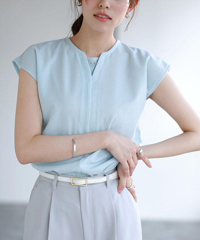 167cm / ライトブルー / M