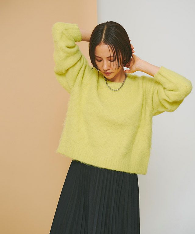 そのニットは大丈夫？？失敗しない大人のシャギー | 40代の高見え  