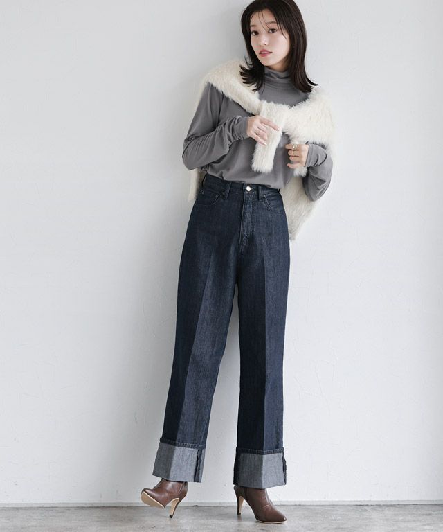 167cm / インディゴ / M