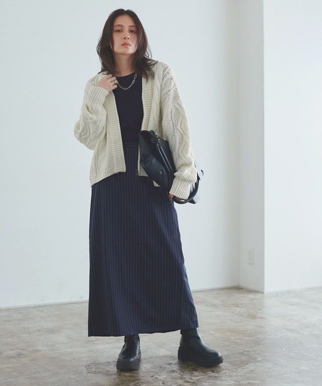 168cm / アイボリー / L