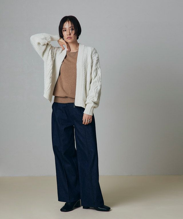 165cm / アイボリー / M