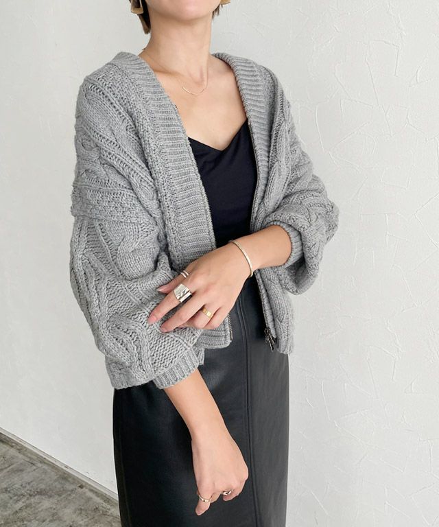 166cm / 杢グレー / M