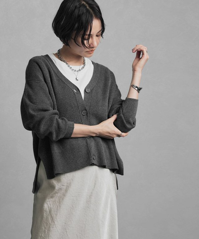 165cm / 杢チャコール / M