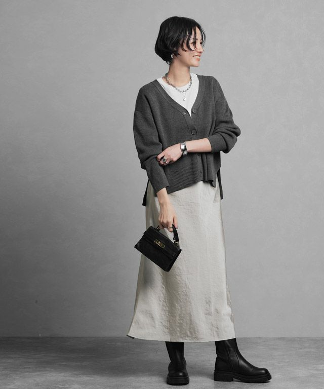 165cm / 杢チャコール / M