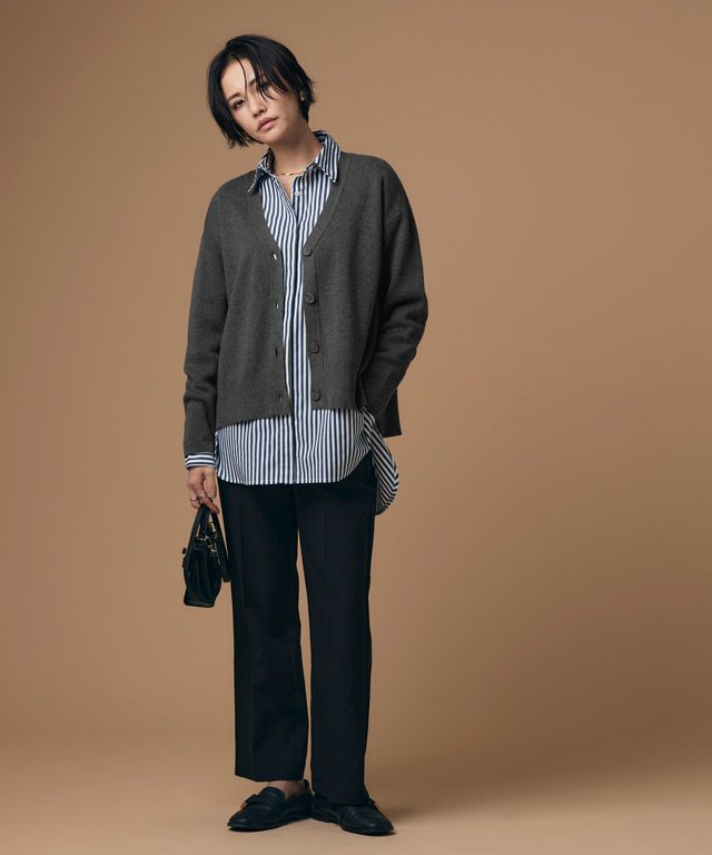 165cm / 杢チャコール / M