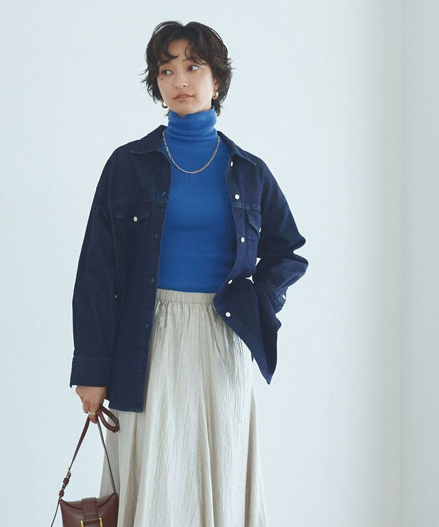 166cm / ブルー / M
