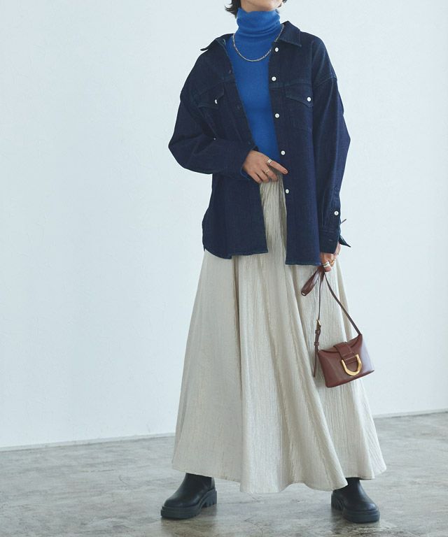 166cm / ブルー / M