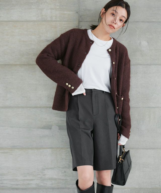 167cm / チャコール / ミドル丈 / M