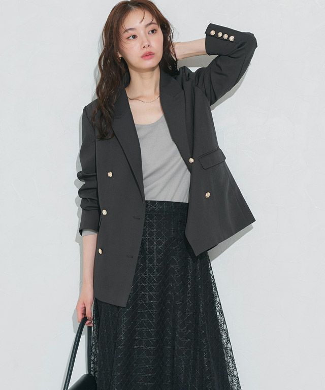 167cm / チェック / ブラウン / M