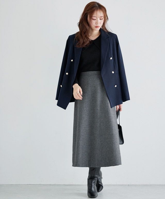 167cm / ネイビー / M