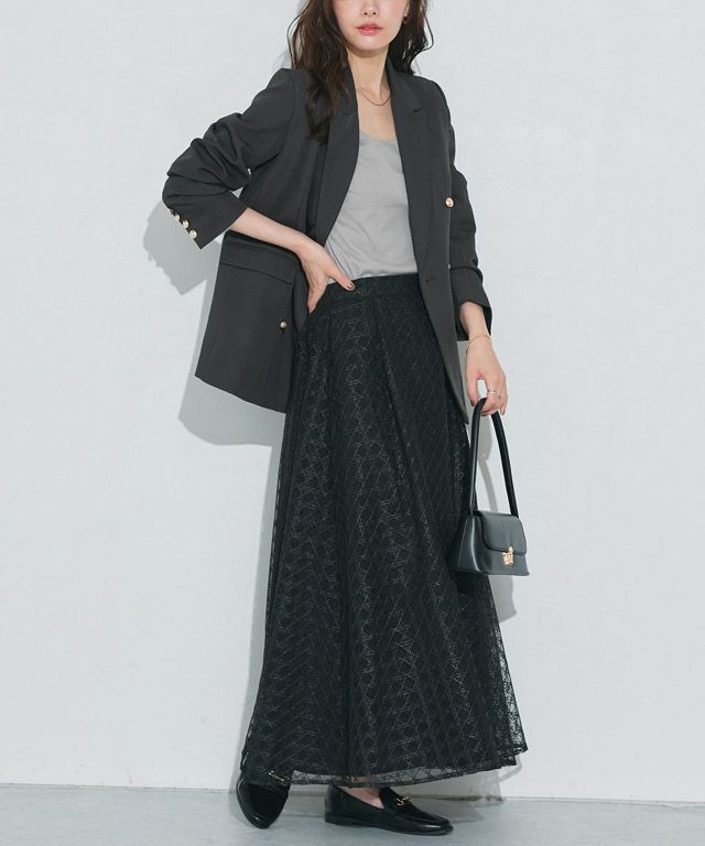 167cm / チャコール / M