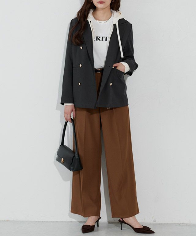 166cm / チャコール / M