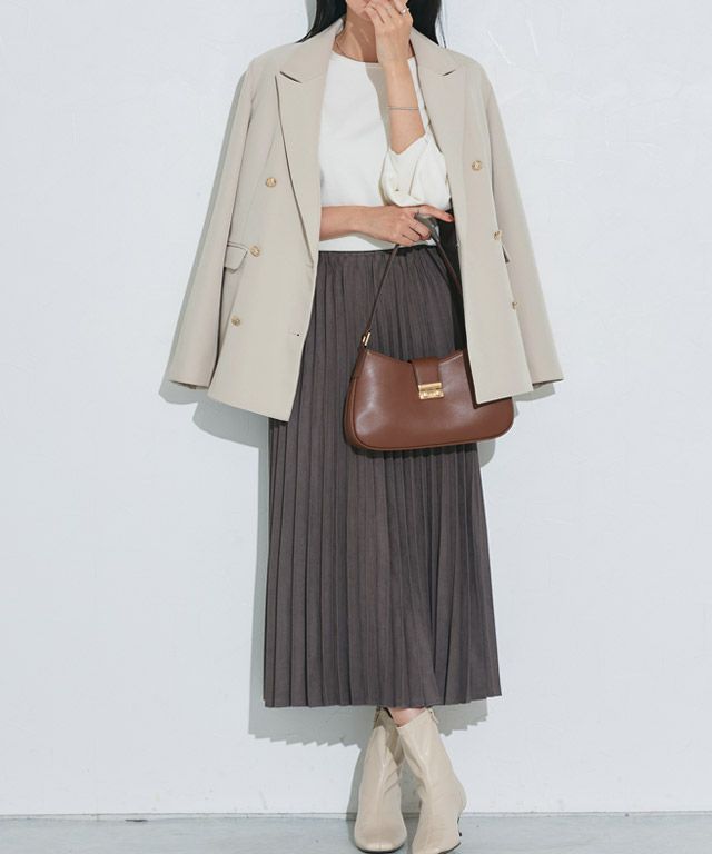 162cm / グレージュ / M