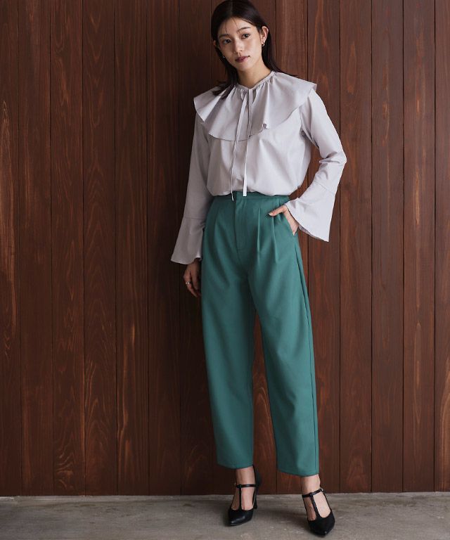 【低身長サイズ有】バレルパンツ