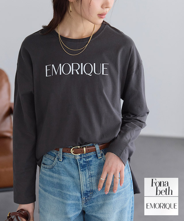 ロゴロングスリーブTシャツ