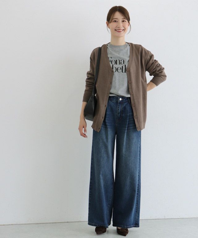 163cm / A / 杢グレー×ブラック / M