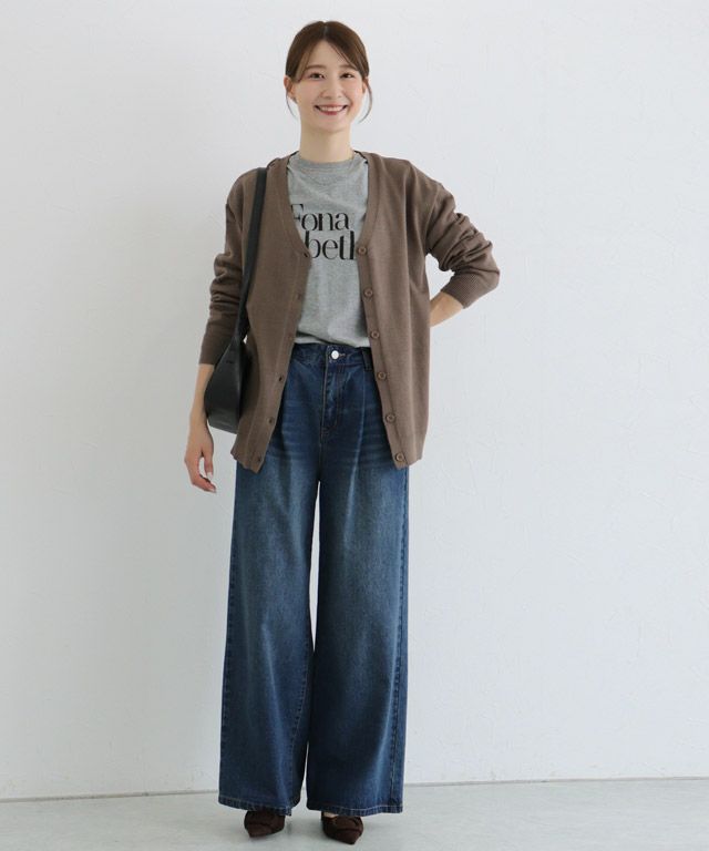 163cm / A / 杢グレー×ブラック / M