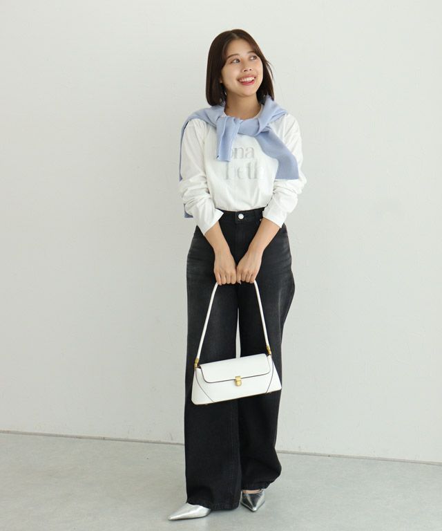 150cm / A / オフホワイト×シルバー / M