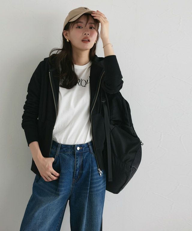 167cm / B / オフホワイト×ブラック / M