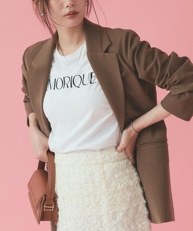 162cm / B/オフホワイト×ブラック / M