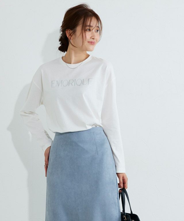 166cm / B / オフホワイト×シルバー / M