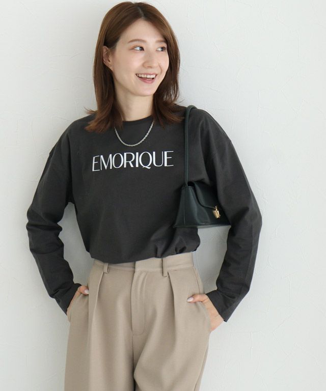 163cm / B / チャコール×オフホワイト / M