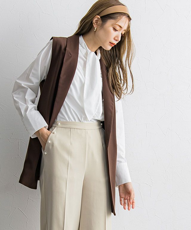 165cm / ライトベージュ / M