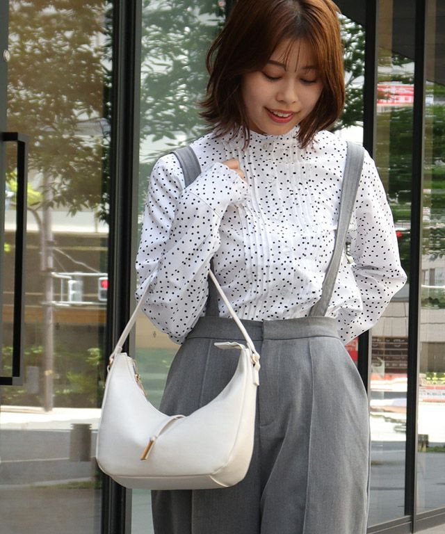 150cm / ドット / オフホワイト / M