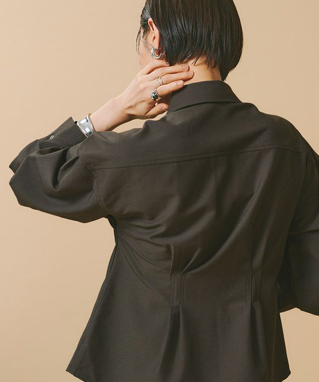 165cm / ダークブラウン / M