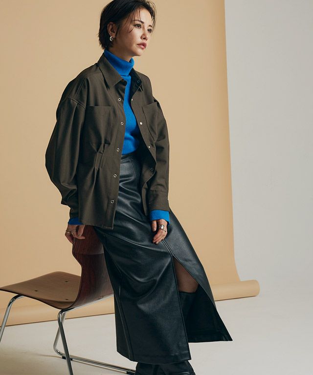 165cm / ダークブラウン / M