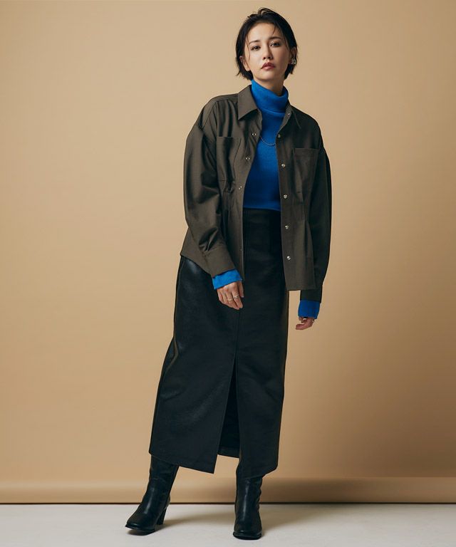 165cm / ダークブラウン / M