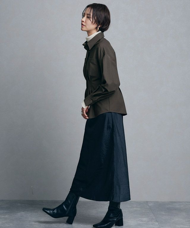 165cm / ダークブラウン / M