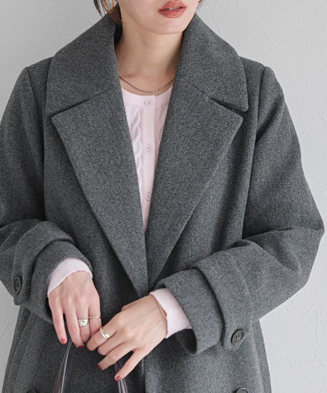 167cm / 杢チャコール / M