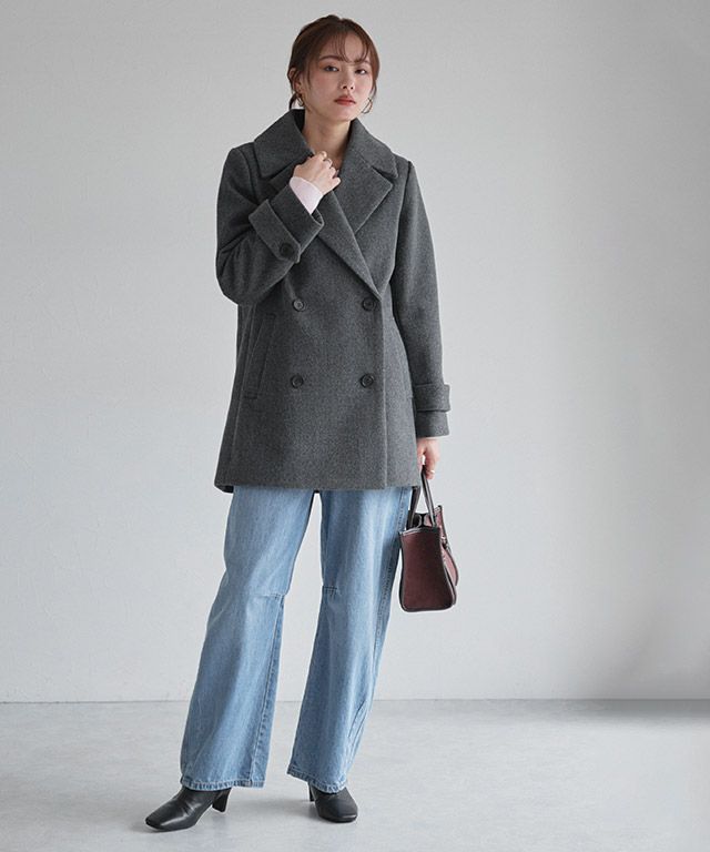 167cm / 杢チャコール / M